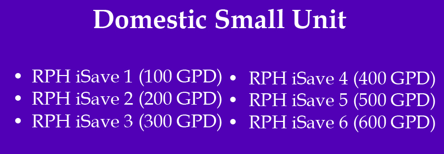 iSave Domestic Unit